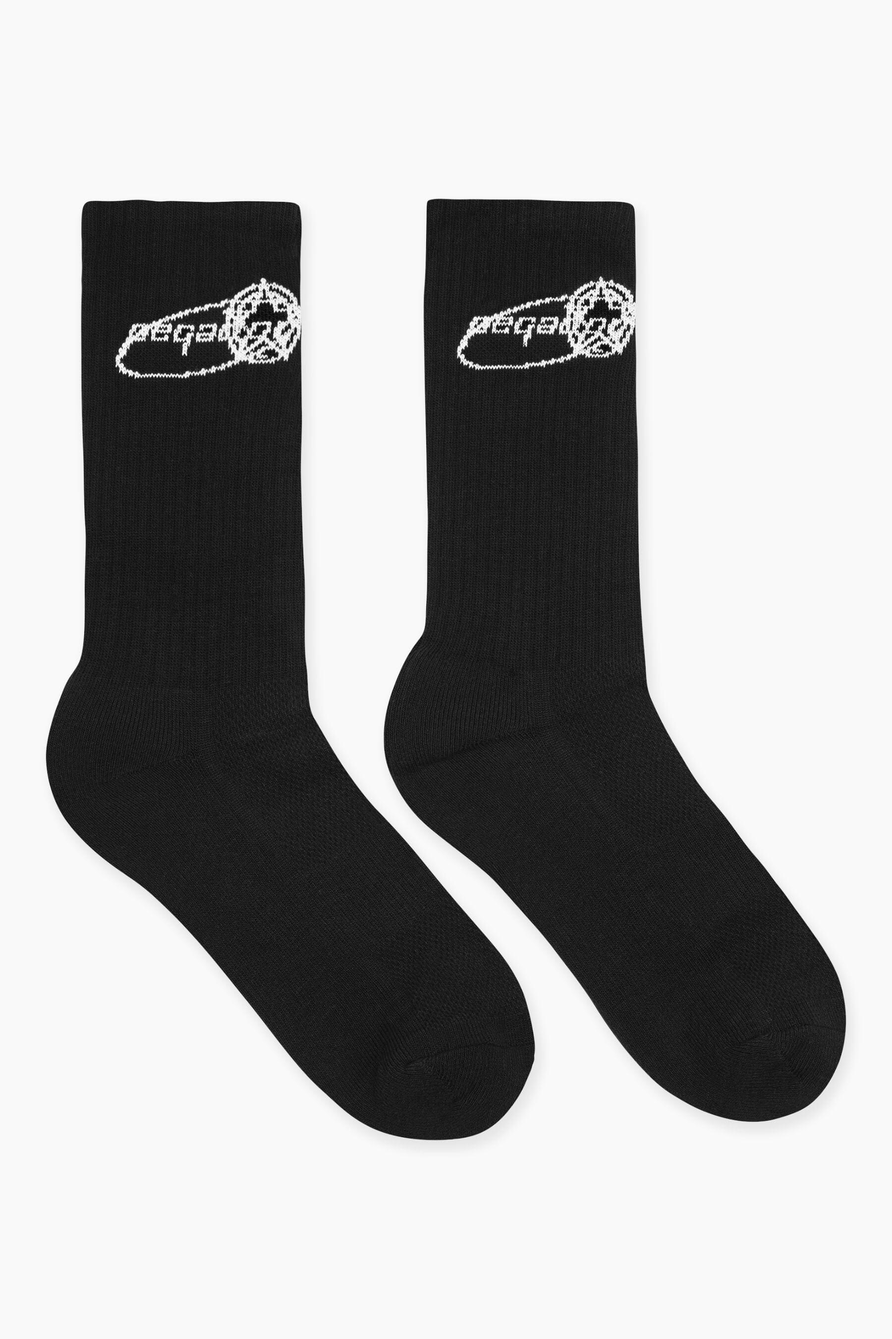 Pegador Velarde Socks Black White Hauptansicht aus der Modern Reality Kollektion für Herren