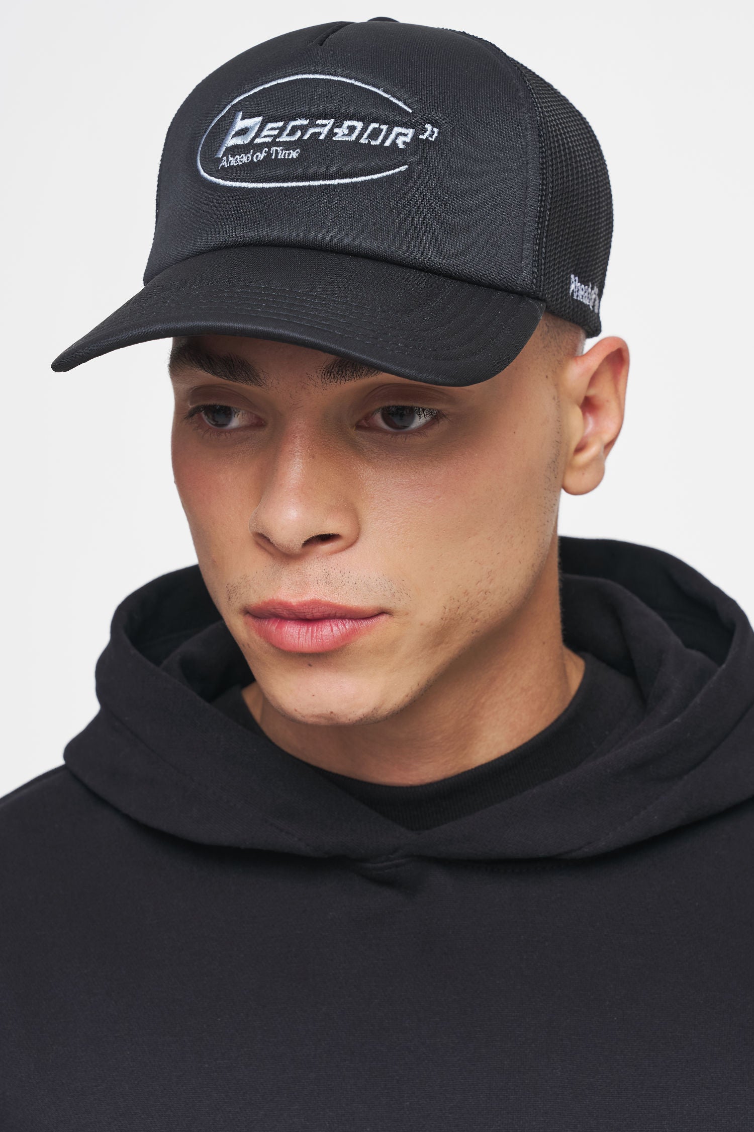 Pegador Berway Trucker Cap Black Hauptansicht aus der Ahead of Time Kollektion für Herren