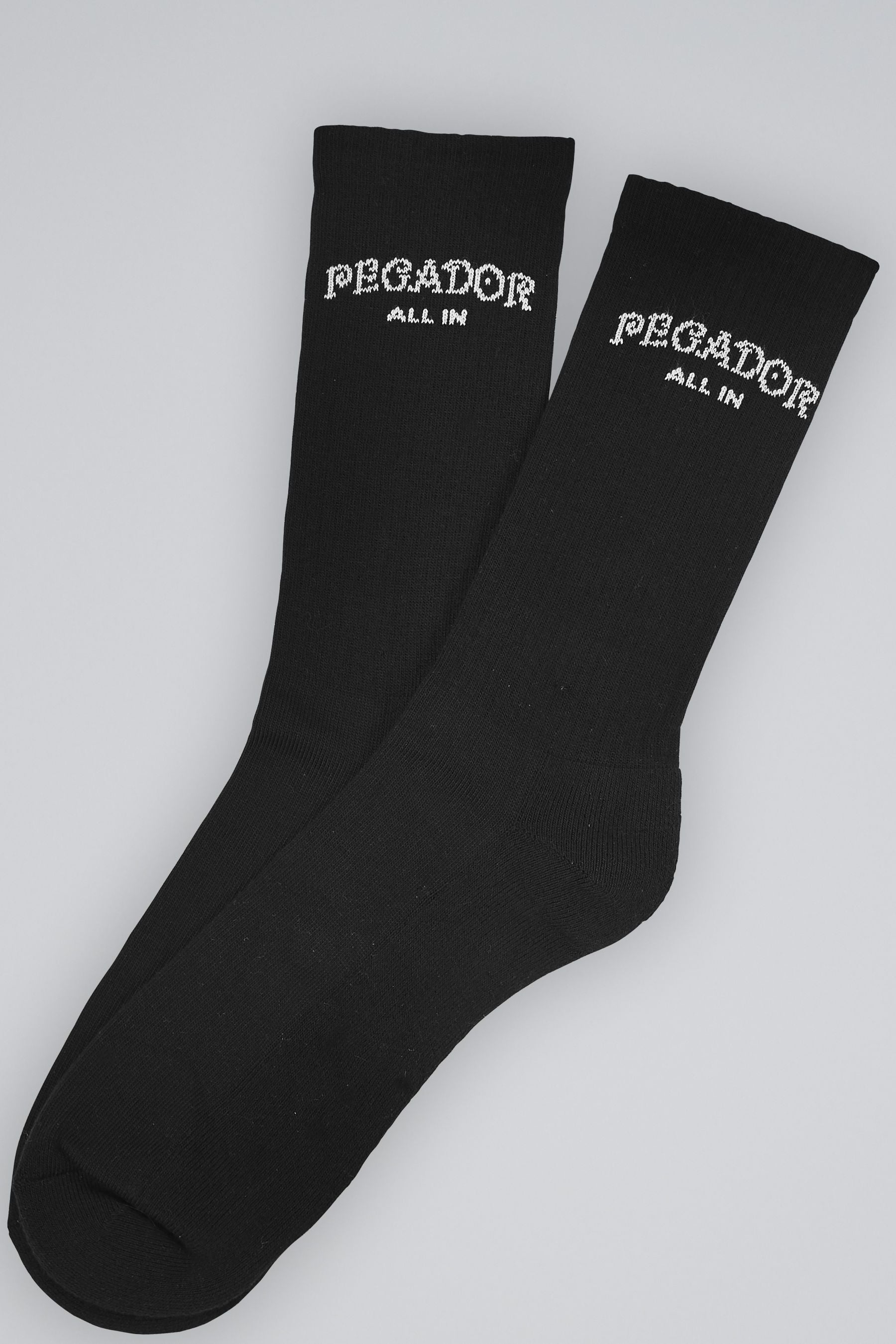 Pegador Check Socks Black White Hauptansicht aus der All In Kollektion für Herren