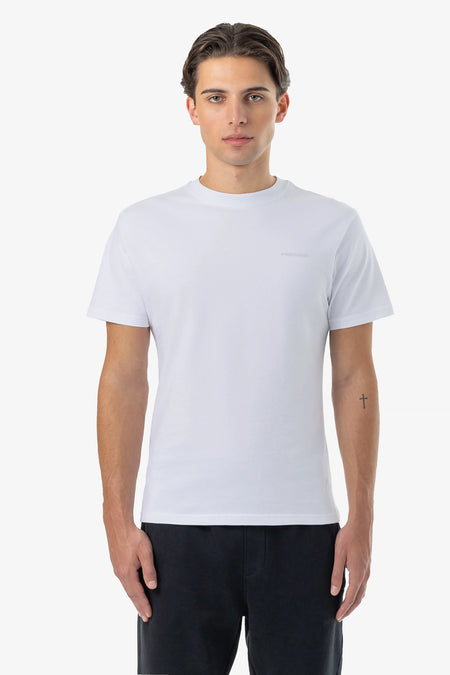 Logo Slim Tee White Gum