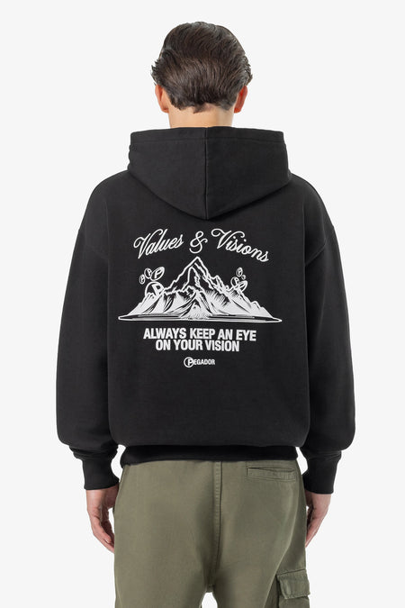 Hyde Oversized Hoodie Washed Black
