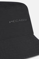 Pegador Logo Crushed Nylon Bucket Hat Black Seitenansicht aus der Never Too Late Kollektion für Herren