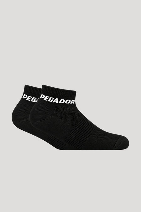 Low Socks Black White (Single Pack)
