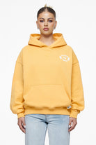 Pegador Roma Oversized Hoodie Vintage Washed Golden Sun Seitenansicht aus der Finer Things Kollektion für DaHerren