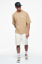 Pegador Cielo Chino Shorts Unbleached Ganzkörper Bild aus der Finer Things Kollektion für Herren