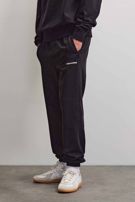 Logo Heavy Sweat Jogger Black