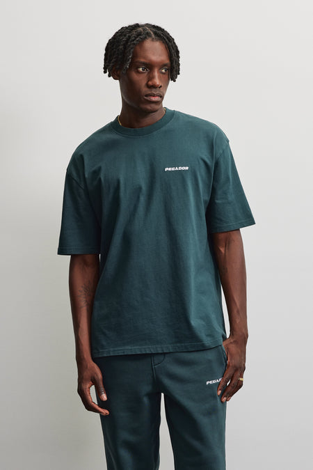 Logo Oversized Tee Dark Teal