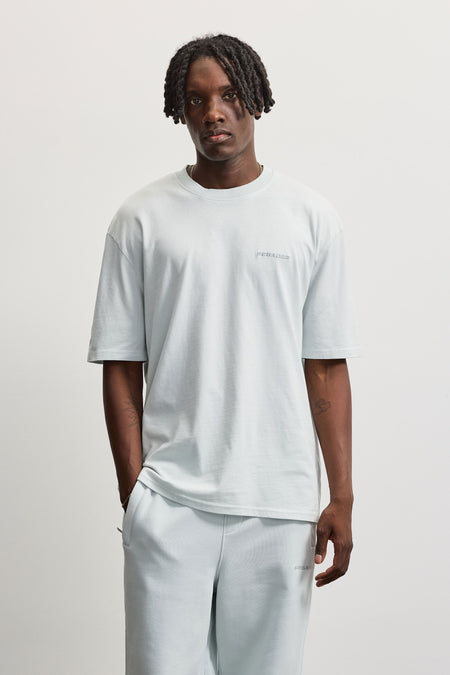 Logo Oversized Tee Pearl Blue