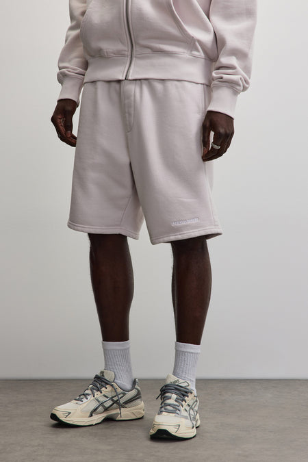 Logo Heavy Sweat Shorts Light Lilac
