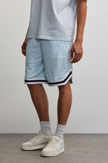 Lansing Basketball Shorts Baby Blue