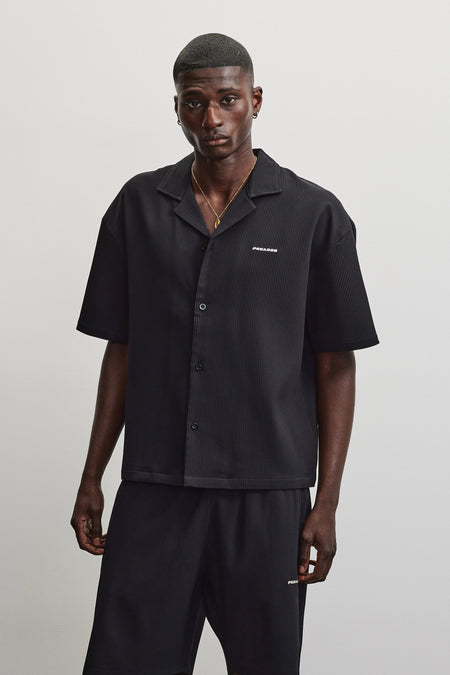 Troy Plissee Summer Shirt Black