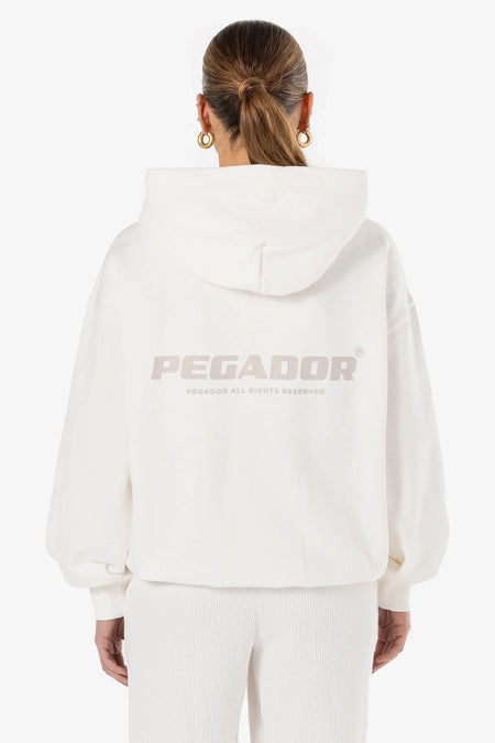 Ramira Oversized Sweat Jacket Washed Warm White