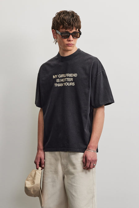 Lobos Boxy Tee Vintage Black