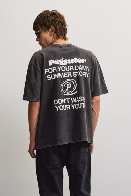 Harlan Oversized Tee Vintage Black