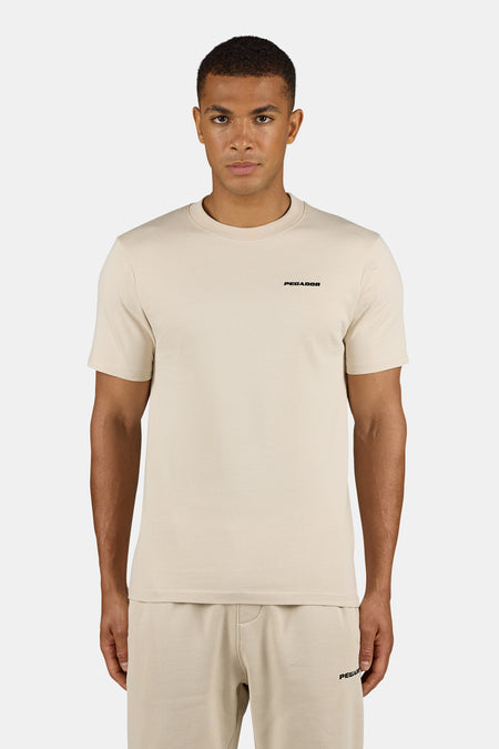 Logo Slim Tee Washed Stone