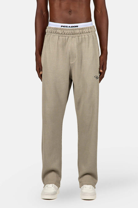 Signar Wide Rib Pants Flint Grey