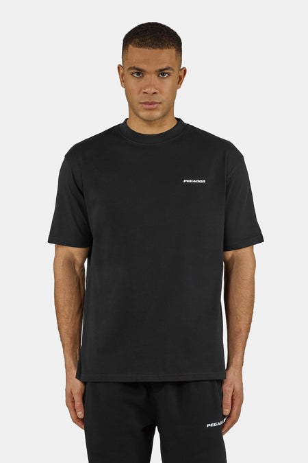Logo Regular Tee Washed Black