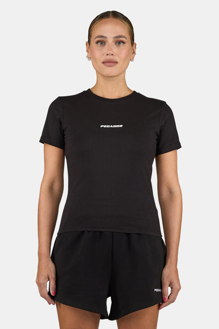 Yona Slim Tee Black