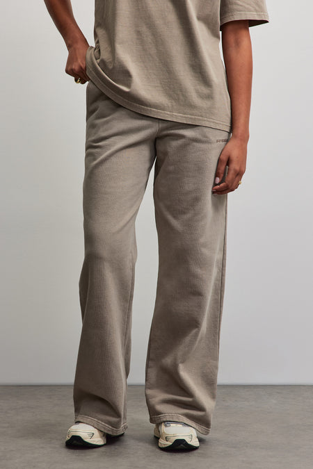 Anni Wide Sweat Pants Vintage Rock Grey