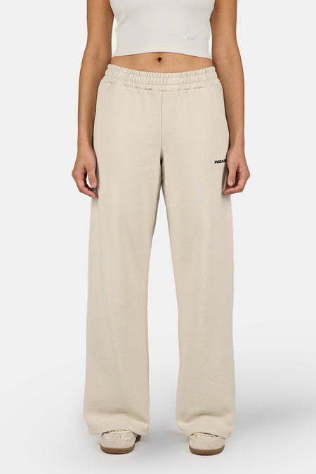 Anni Wide Sweat Pants Cozy Beige