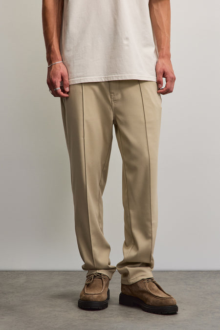 Guider Regular Suit Pants Beige