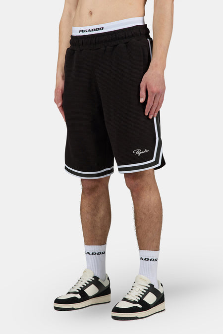 Barkan Waffle Basketball Shorts Black