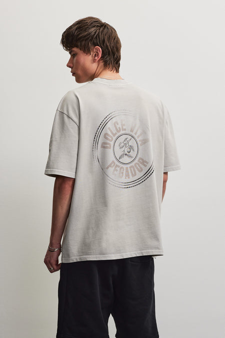 Nuevo Oversized Tee Vintage Light Grey