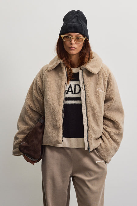 Laja Teddy Jacket Beige
