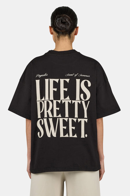 Tinca Heavy Oversized Tee Black