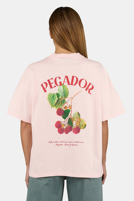 Malli Heavy Oversized Tee Dusty Rose