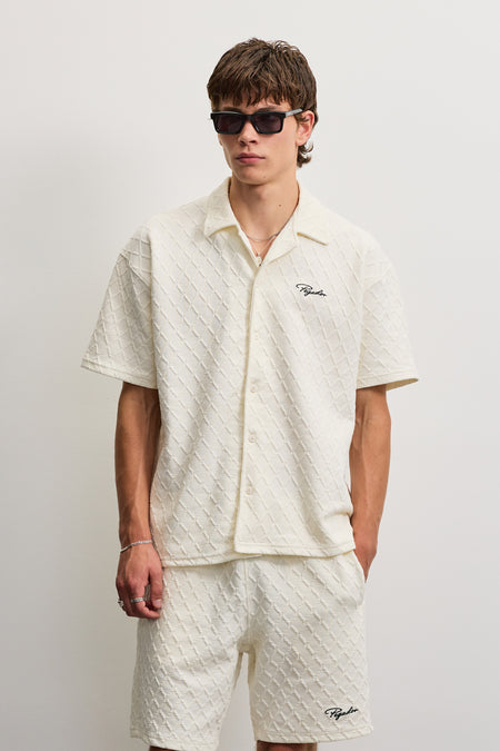 Jovren Structured Shirt Unbleached