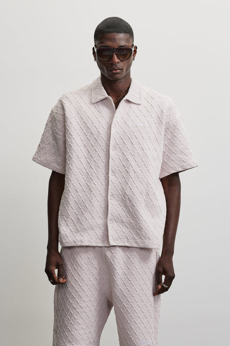 Jovren Structured Shirt Light Lilac