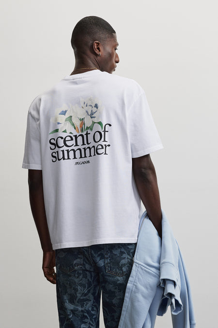 Miles Oversized Tee White