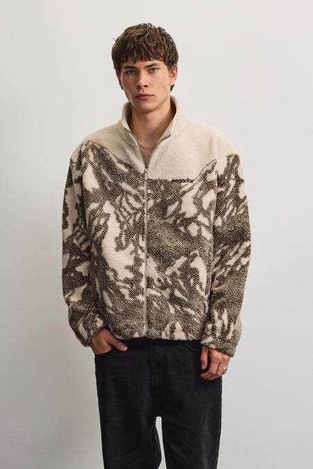 Dinan Fleece Jacket Cozy Beige
