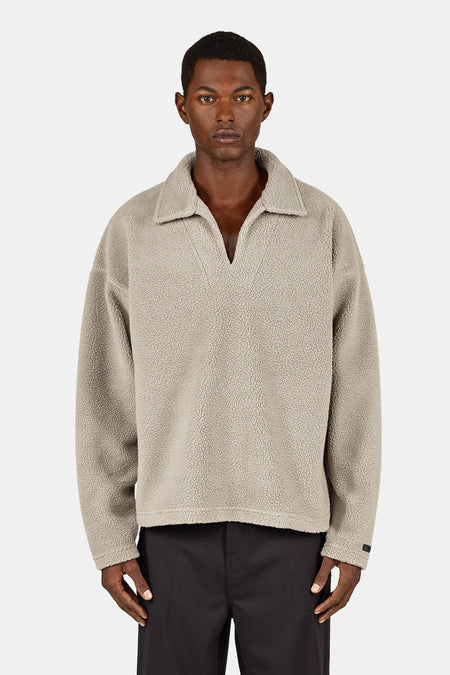 Burano Collar Longsleeve Flint Grey
