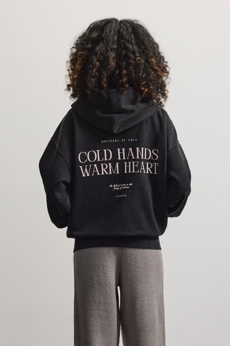 Lancy Oversized Sweat Jacket Vintage Black