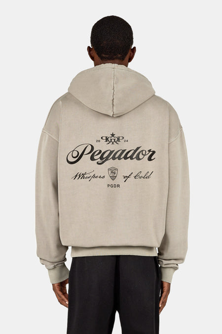 Namur Oversized Hoodie Vintage Rock Grey