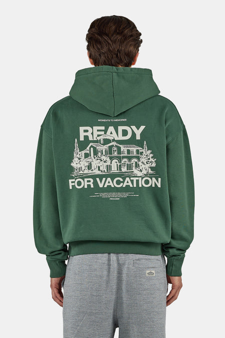 Bovec Oversized Hoodie Solid Green