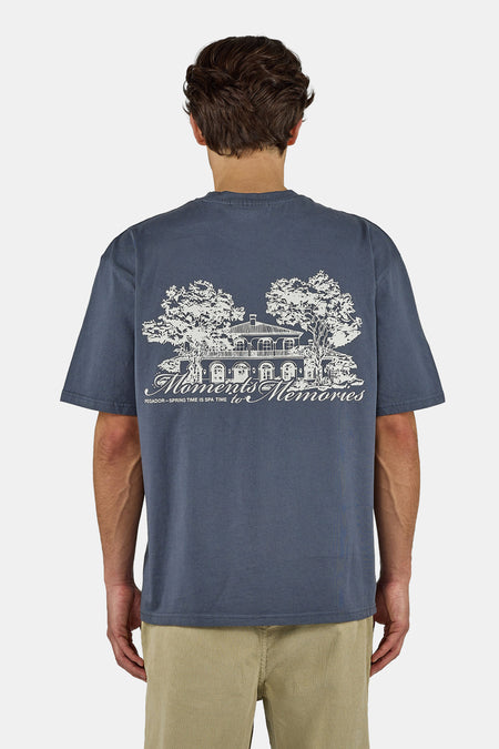Rochefort Oversized Tee Twilight Blue