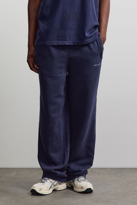 Logo Loose Sweat Pants Indigo Blue