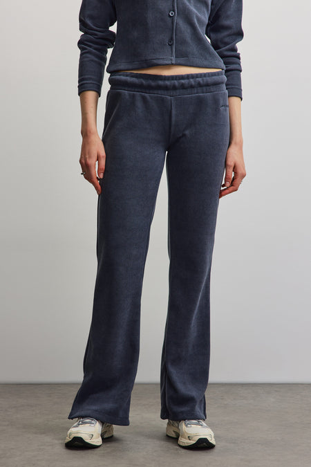 Noli Slim Rib Pants Twilight Blue
