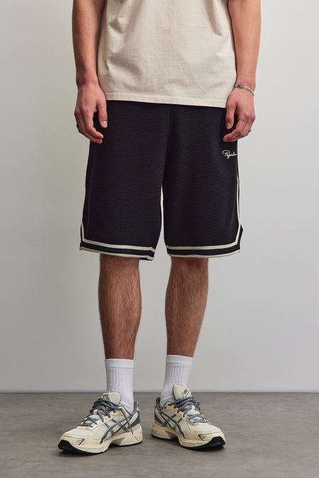Signar Waffle Basketball Shorts Black