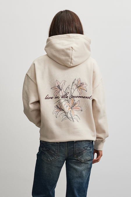 Trapani Oversized Hoodie Cream