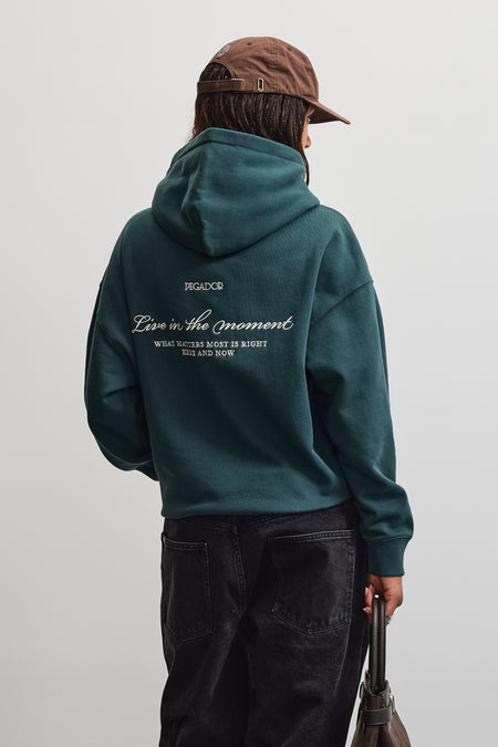Bitola Oversized Hoodie Dark Teal