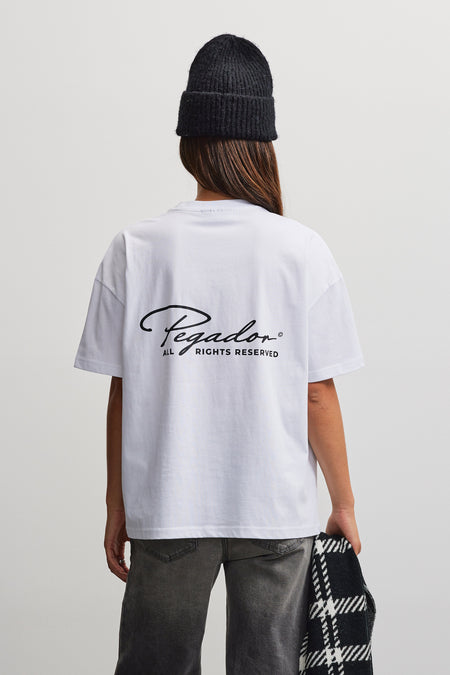 Adra Oversized Tee White