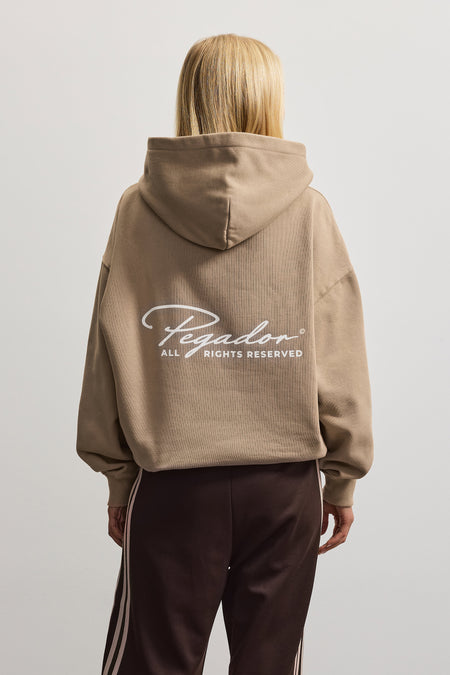 Adra Oversized Hoodie Beige
