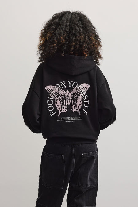Sitia Oversized Hoodie Black