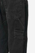 Pegador Daule Baggy Workwear Jeans Washed Black Gegenansicht aus der PEGADOR® Jeans Kollektion für Herren