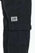 Pegador Tayls Cargo Pants Black Detailshot aus der Built to Last Kollektion für Herren