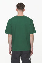 Pegador County Oversized Tee Vintage Washed British Green Gegenansicht aus der Built to Last Kollektion für Herren